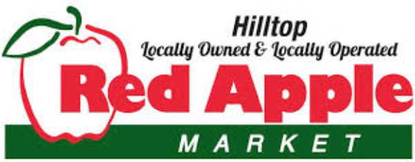 Hilltop Red Apple logo